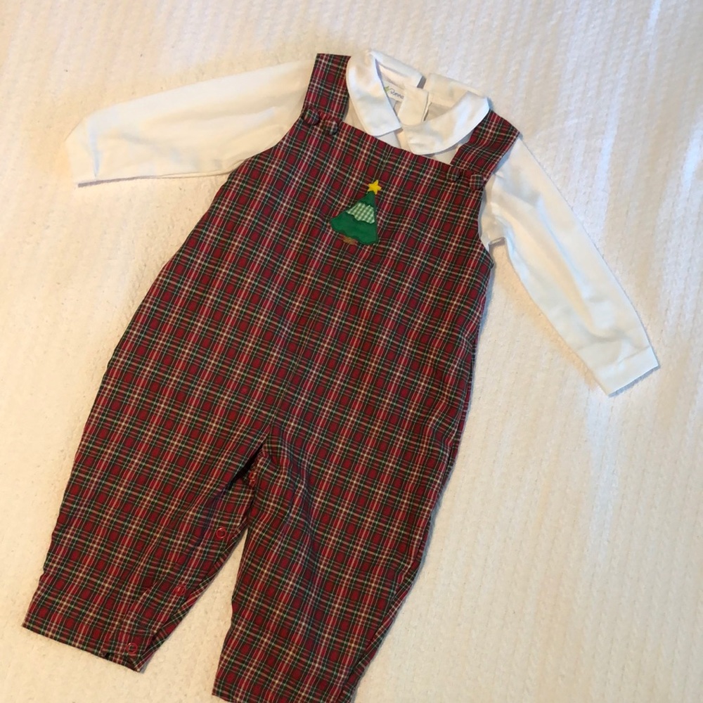 COPY - Christmas plaid Longall 18M